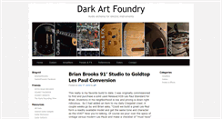 Desktop Screenshot of darkartfoundry.com